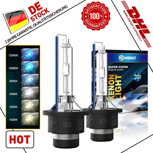 2pcs xenon brenner d2s 6000k - xenon,