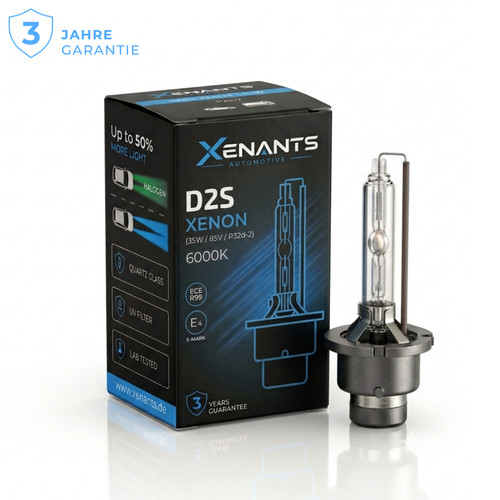 D2s 6000k xenon - brenner, 3