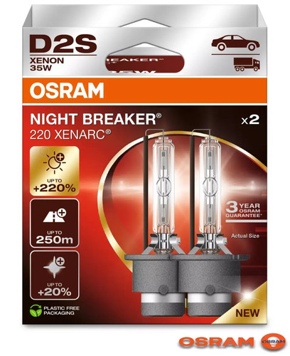 Osram d2s night - 2x,